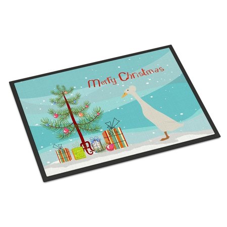 CAROLINES TREASURES Bali Duck Christmas Indoor or Outdoor Mat, 24 x 36 in. BB9226JMAT